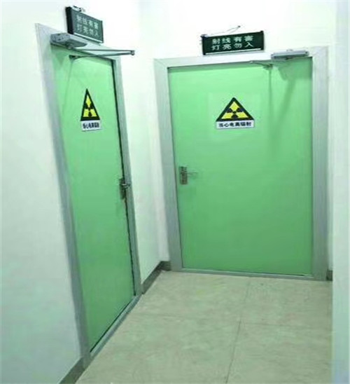黄山厂家定制防 辐射铅门 CT室铅门 放射科射线防护施工